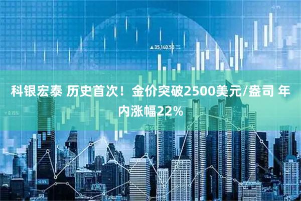 科银宏泰 历史首次！金价突破2500美元/盎司 年内涨幅22%
