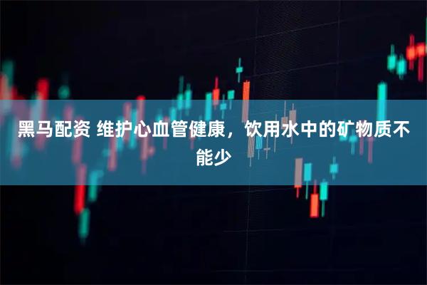 黑马配资 维护心血管健康，饮用水中的矿物质不能少